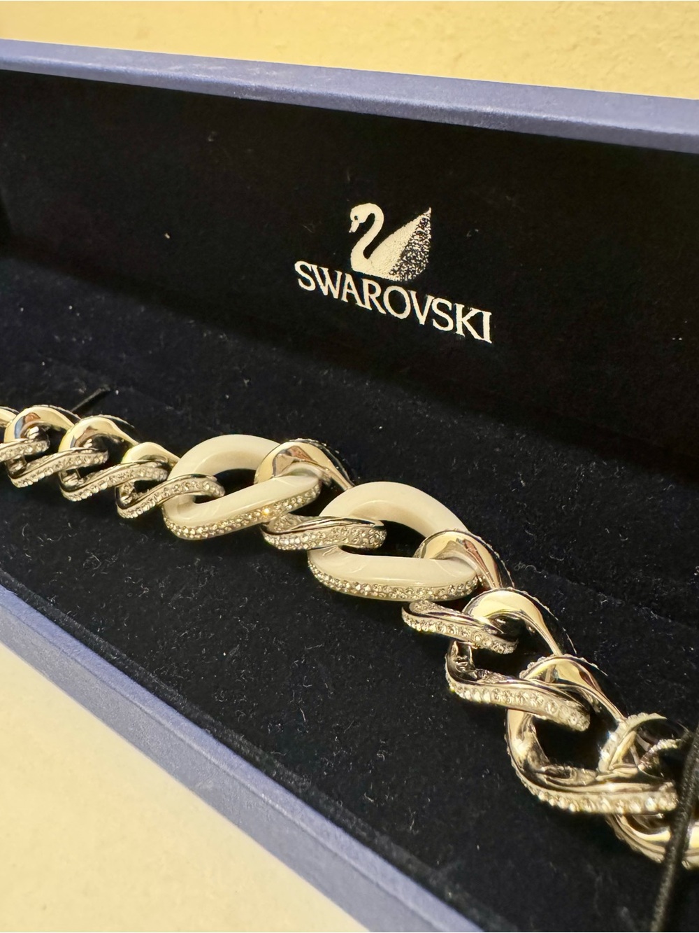 BNIB Swarovski Montaigne Link Bracelet 1095033 Box